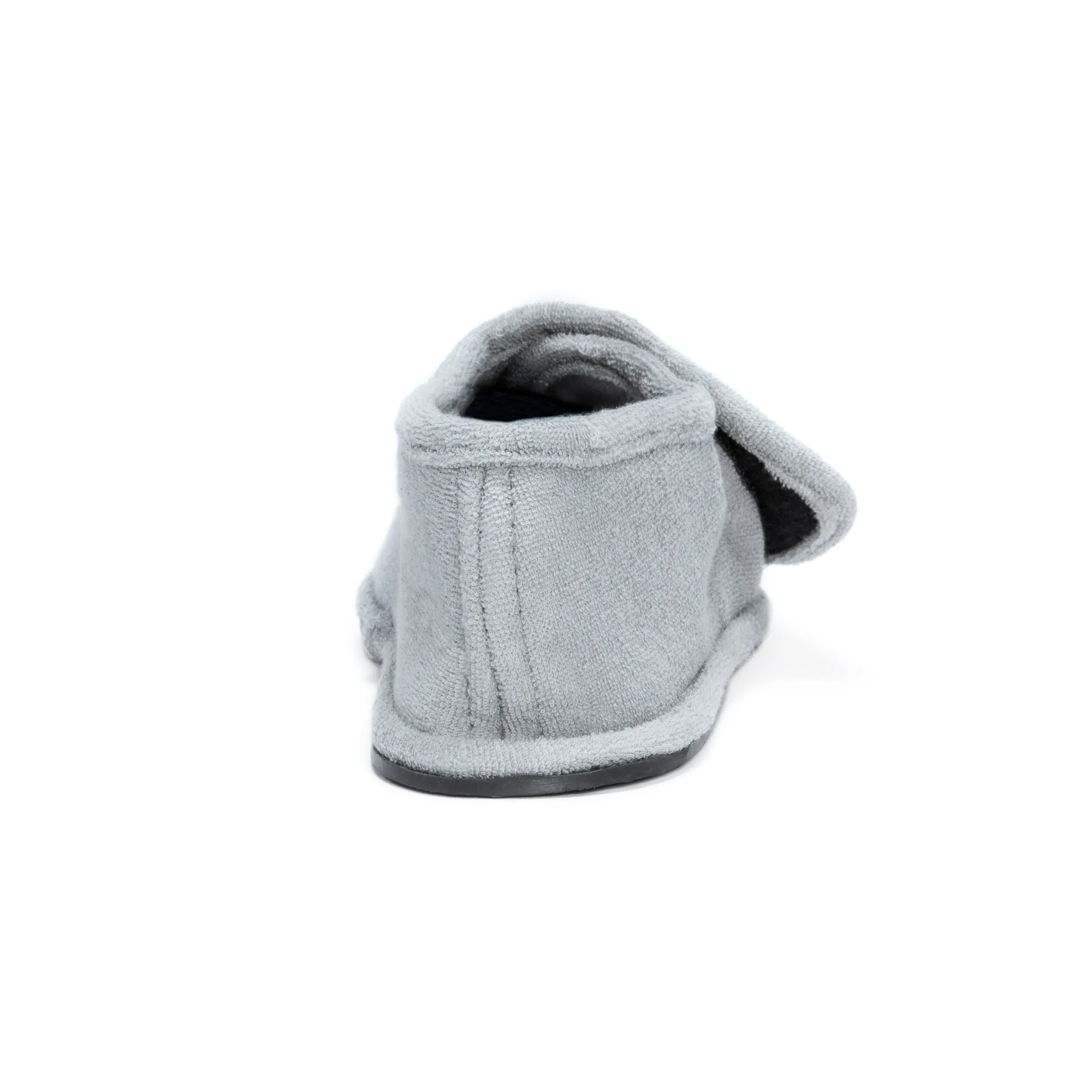 Men's Terry Open Toe Velcro Slippers
