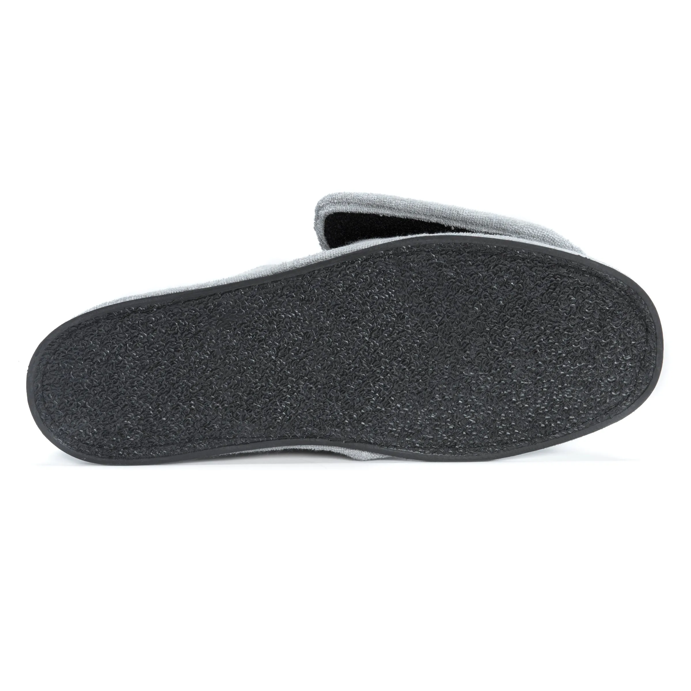 Men's Terry Open Toe Velcro Slippers