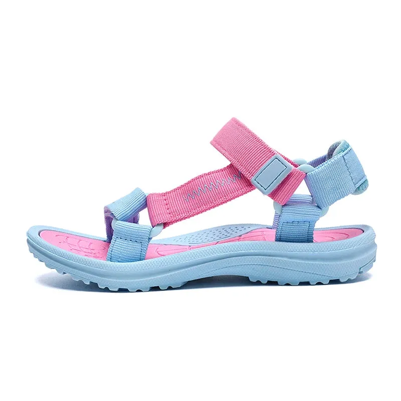New Summer Girls Sandals Breathable Children Shoe Outdoor Non Slip Open Toe Beach Sandals