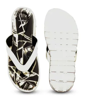 Norty WOMEN'S 6-11 MEMORY FOAM SANDAL BLACK WHITE