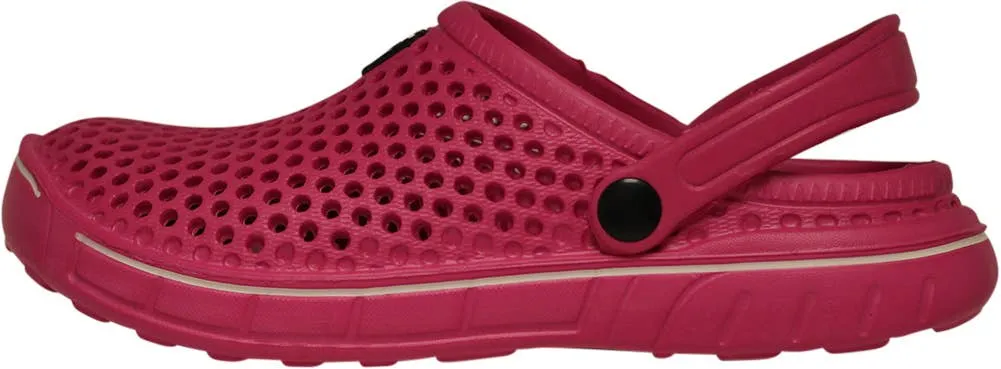 Norty Womens Lightweight Clog Hot Pink