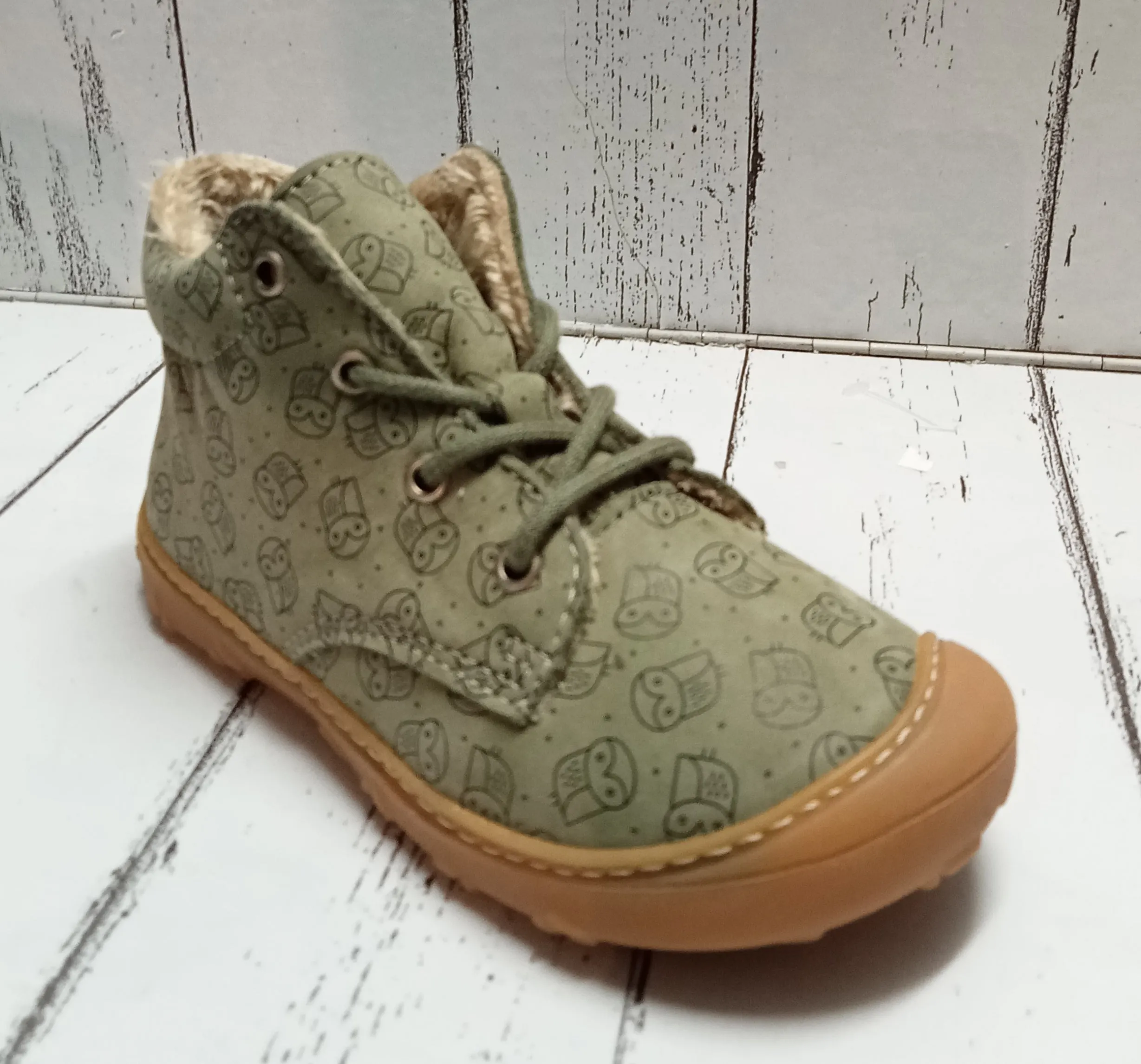RICOSTA - 1203502/530 - FOREST - Lace up Boot - Eucalyptus