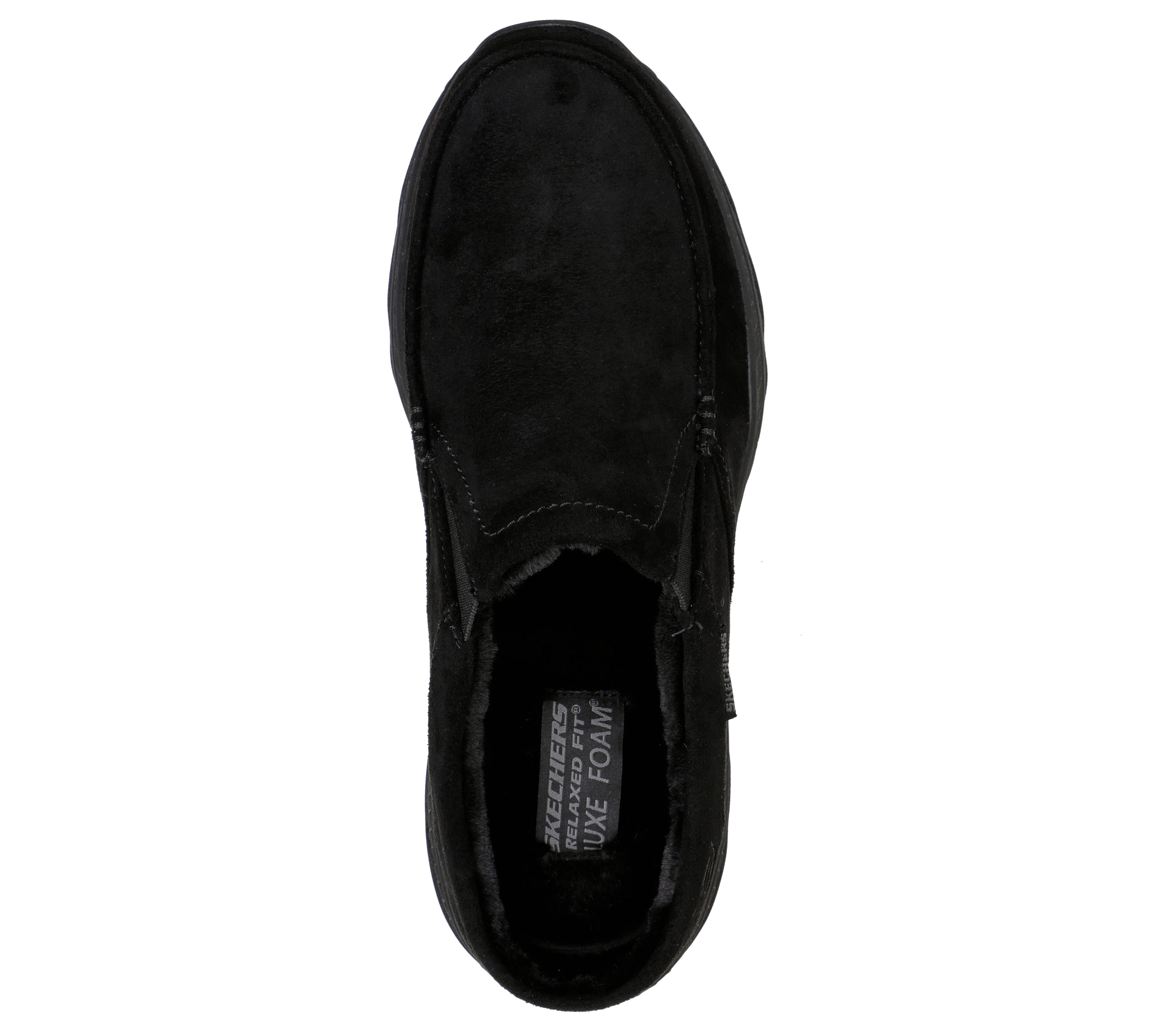 Skechers 204402 BLK CRESTON-FERNLEY