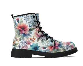 Spring Garden Leather Boots