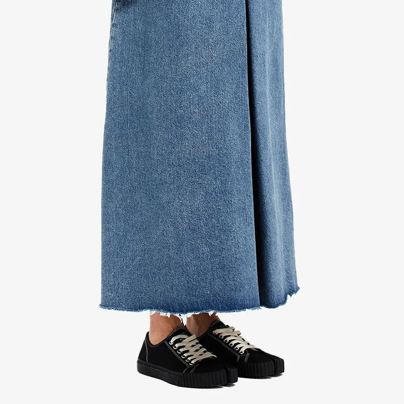 Statement-making Black Canvas Sneakers