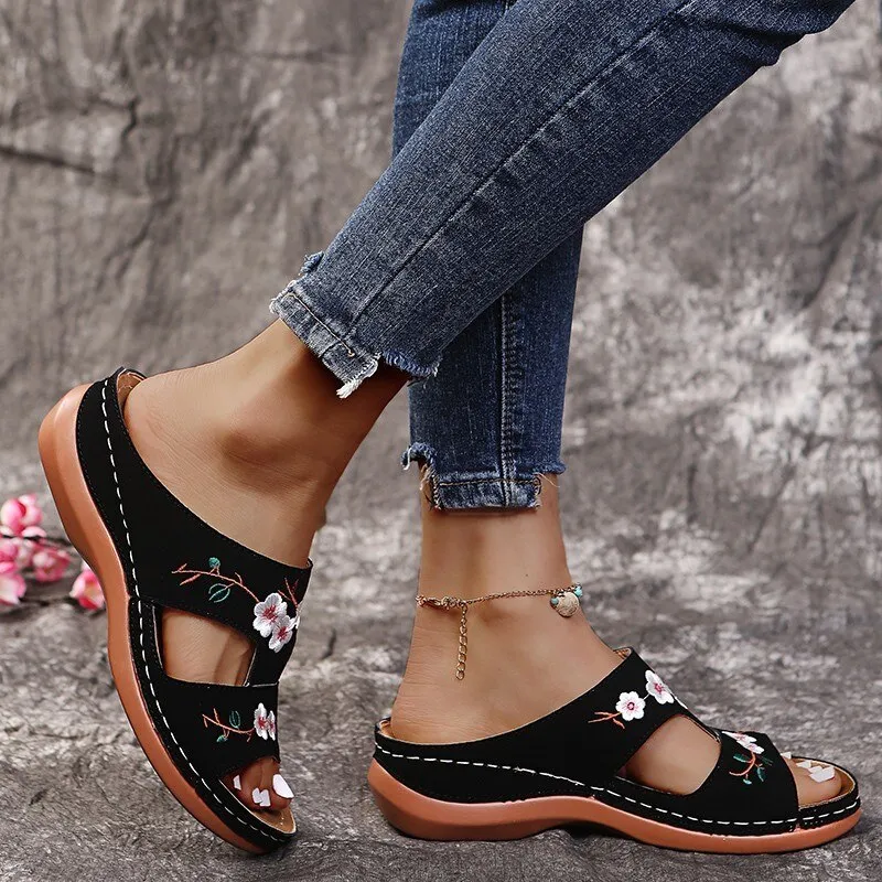 Stylish and breathable orthopedic Slides