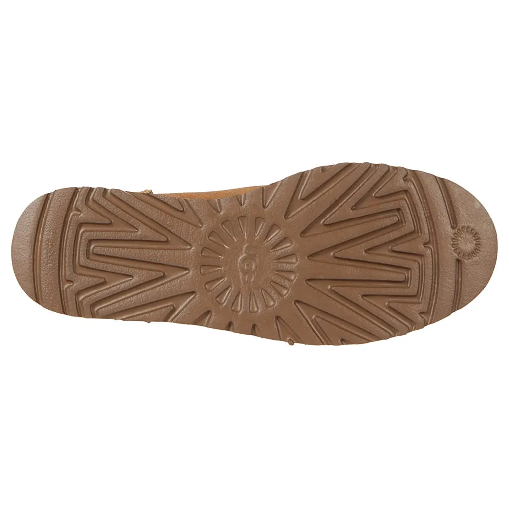 Ugg Classic Mini Logo Zip Sheepskin Women's Winter Boots