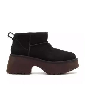Ugg Classic Ultra Mini New Heights Suede Women's Ankle Boots