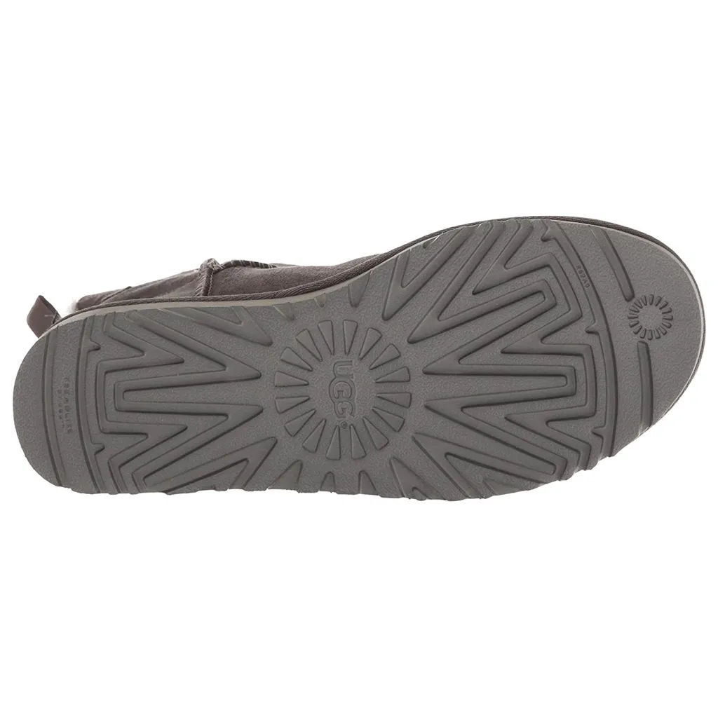 Ugg Mini Bailey Bow II Suede Sheepskin Women's Winter Boots
