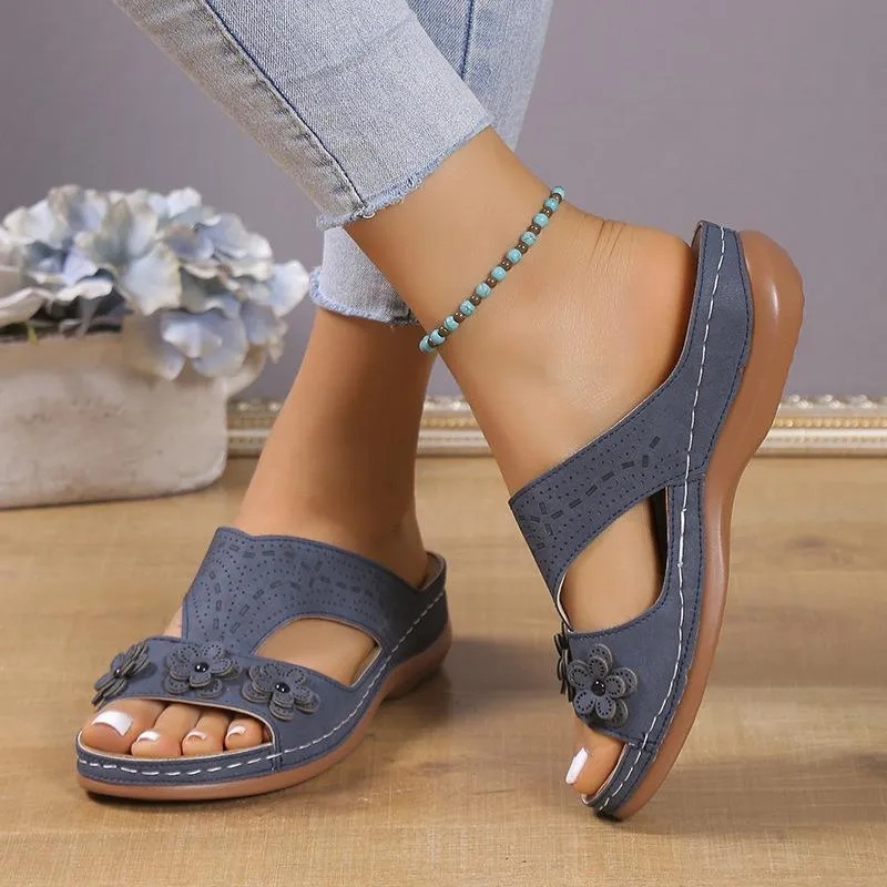 Women Fashion Casual Plus Size Breathable Fly-Woven Mesh Sneakers