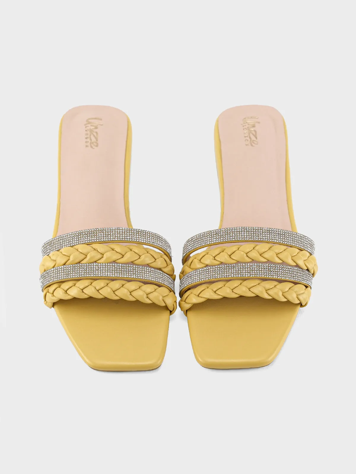 Womens "STEPCHIC" Flat Casual Slippers