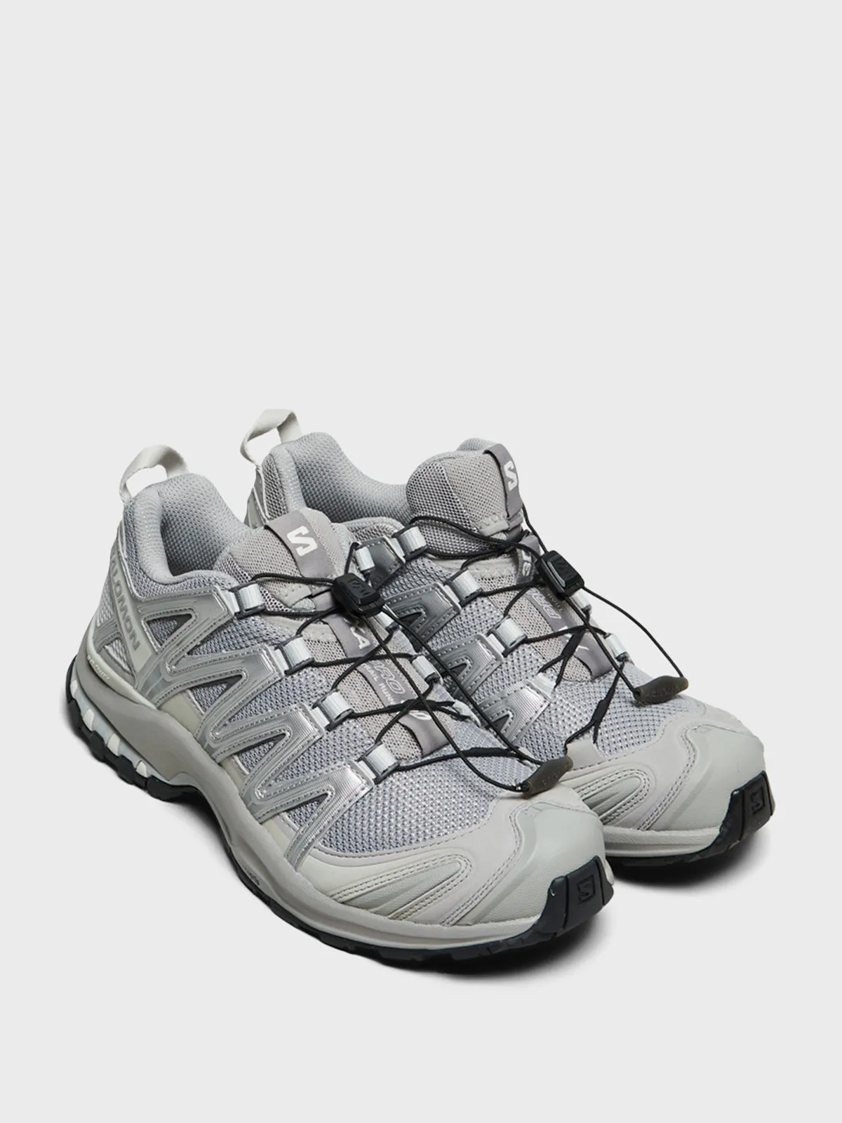 XA Pro 3D Sneakers in Alloy, Silver and Lunar Rock