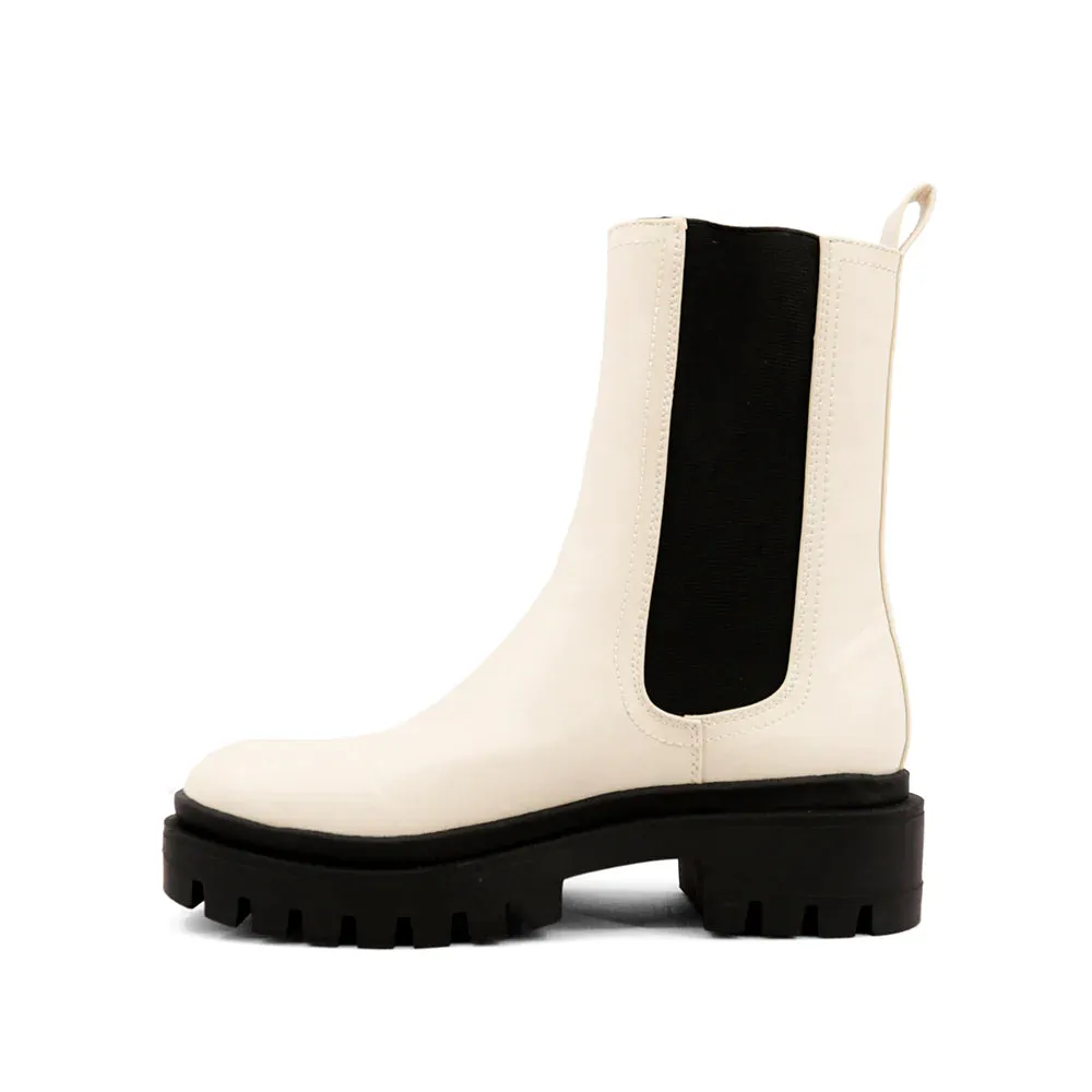 Yusnan Boots Off White